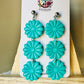 Enchanted Daisy Dangles – Handcrafted Polymer Clay Earrings