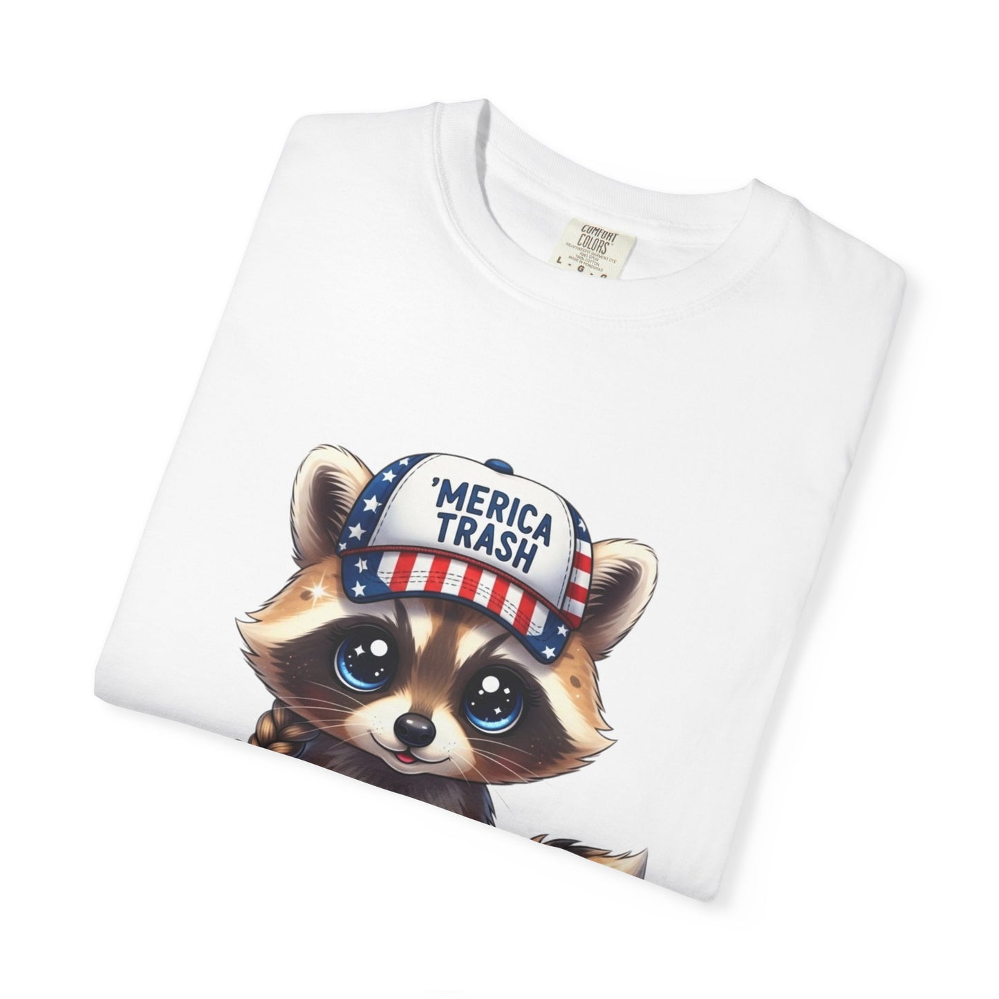 Cute Puppy Graphic T-Shirt — Adorable Dog Wearing ‘FERAL’ Cap
