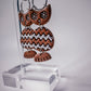 Woodland Watchers – Owl | Polymer Clay Dangles Earrings
