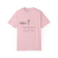 T-Shirt — "Discernment Over Distraction" Cross Graphic Spiritual Tee