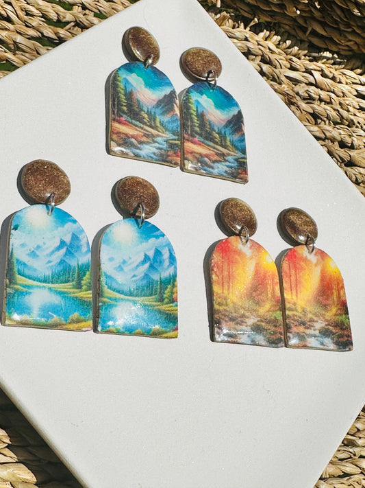 Custom Photo Polymer Clay Accessories