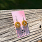 12 Gauge Shell Arrow Dangle Earrings, Western Boho Earrings, Shot Shell Jewelry, Cowgirl Arrow Earrings, Rustic Gift