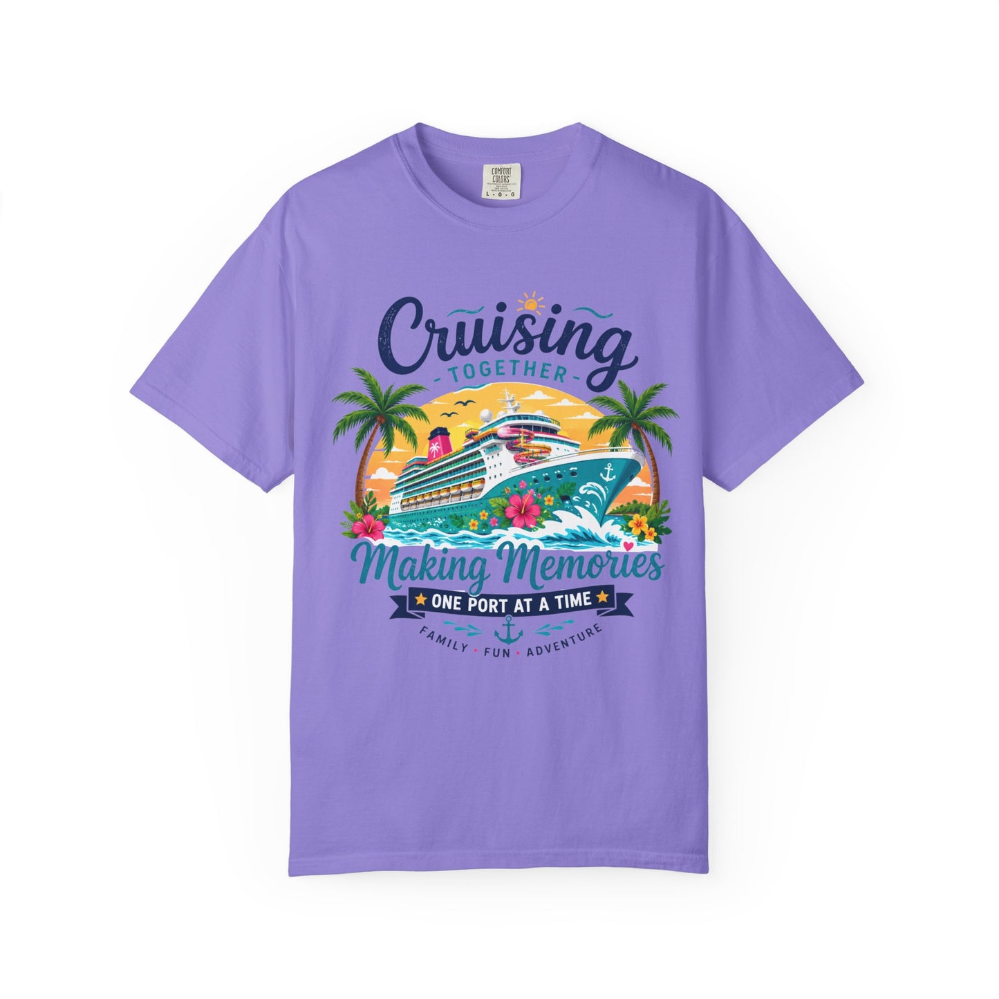 Cruising Together T-Shirt — “Making Memories One Port at a Time” Cruise Vacation Tee