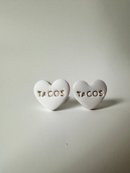 Taco Love Studs – Polymer Clay Earrings