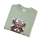 Cute Puppy Graphic T-Shirt — Adorable Dog Wearing ‘FERAL’ Cap