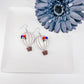 “Up, Up & Away” – Enchanted Hot Air Balloon Polymer Clay Earrings