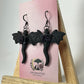 Medium Dragon Polymer Clay Dangle Earrings