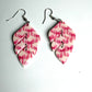 Enchanted Bow Leaf Trio Cascade Dangles