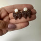 Enchanted Sideline Sports Bows – Polymer Clay Dangle Earrings | Baseball | Basketball | Volleyball | Soccer | Football | Tennis | Golf