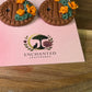 Enchanted Hobbit | Fairy Door polymer Clay Dangle Earrings