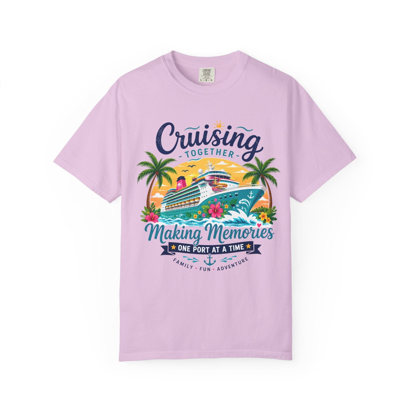 Cruising Together T-Shirt — “Making Memories One Port at a Time” Cruise Vacation Tee