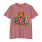 Mama Highland Cow Floral Graphic Tee