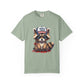 Cute Puppy Graphic T-Shirt — Adorable Dog Wearing ‘FERAL’ Cap