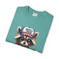Cute Puppy Graphic T-Shirt — Adorable Dog Wearing ‘FERAL’ Cap