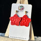 Enchanted Star Flower | Polymer Clay Dangle Earrings