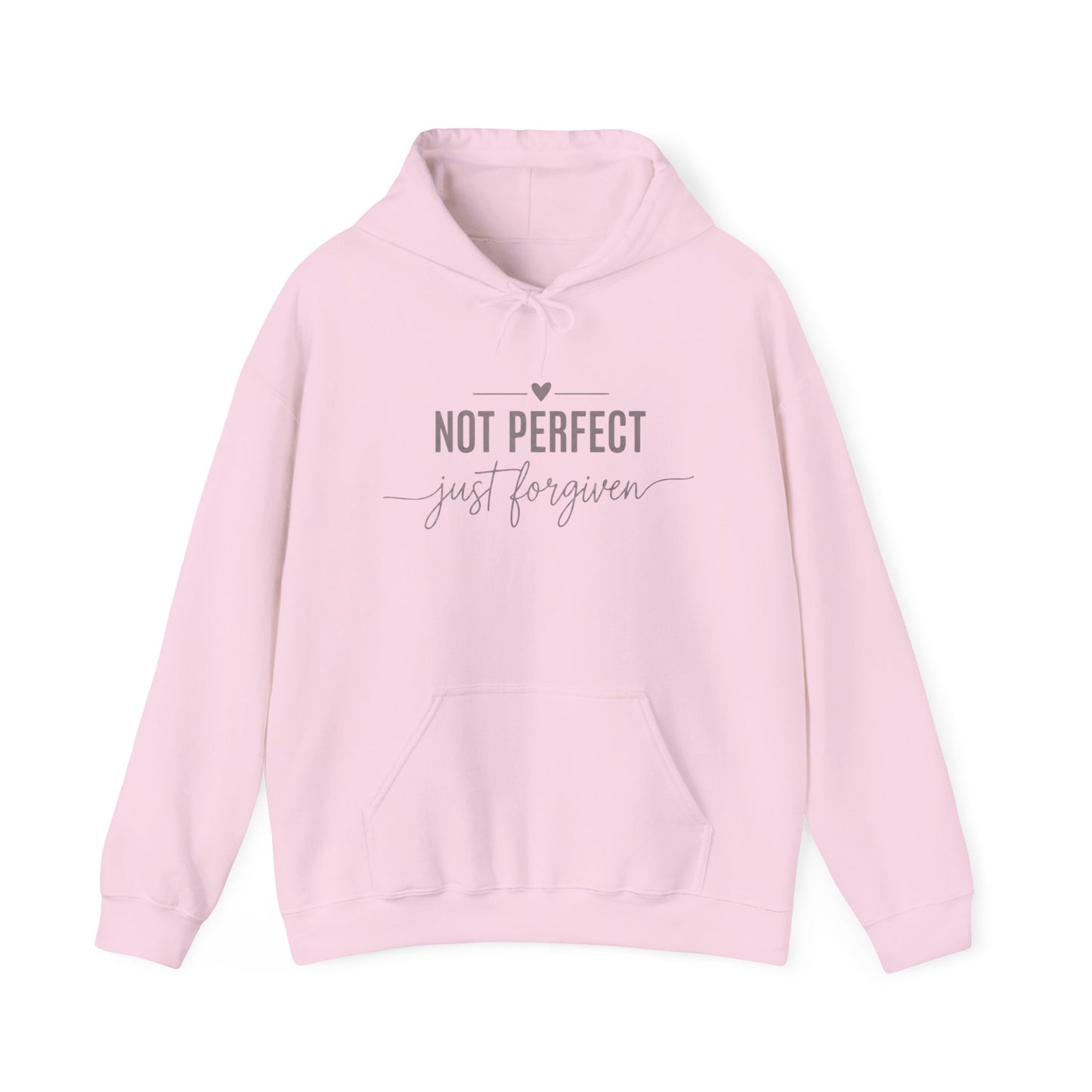 "Not Perfect, Just Forgiven” Hoodie – Cozy Faith-Inspired Comfort Wear