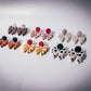 Enchanted Sideline Sports Bows – Polymer Clay Dangle Earrings | Baseball | Basketball | Volleyball | Soccer | Football | Tennis | Golf
