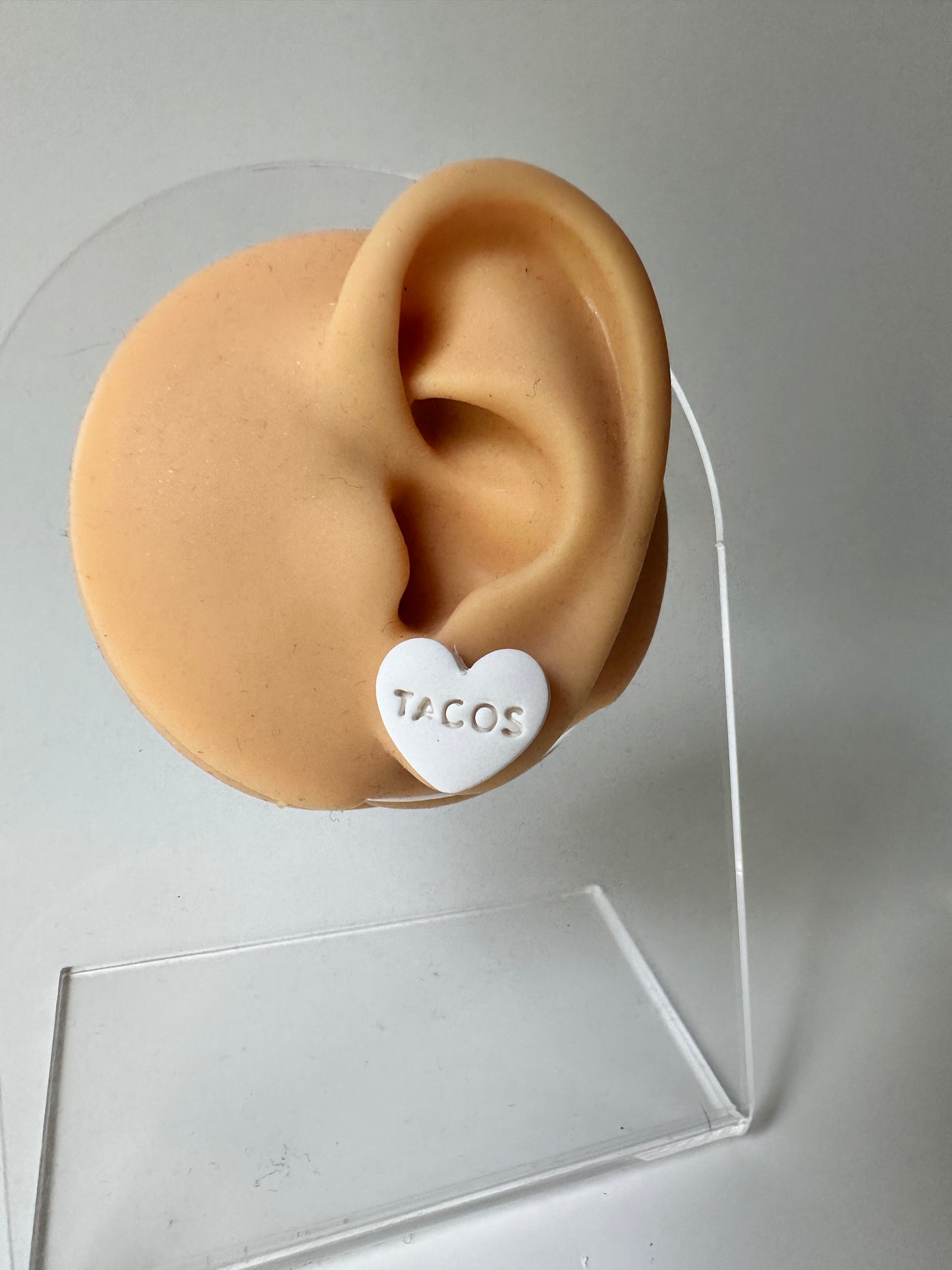 Taco Love Studs – Polymer Clay Earrings