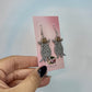 Armadillo Cowgirl Earrings, Western Armadillo Earrings, Cute Country Earrings, Rodeo Jewelry, Southwestern Earrings, Western Animal Gift