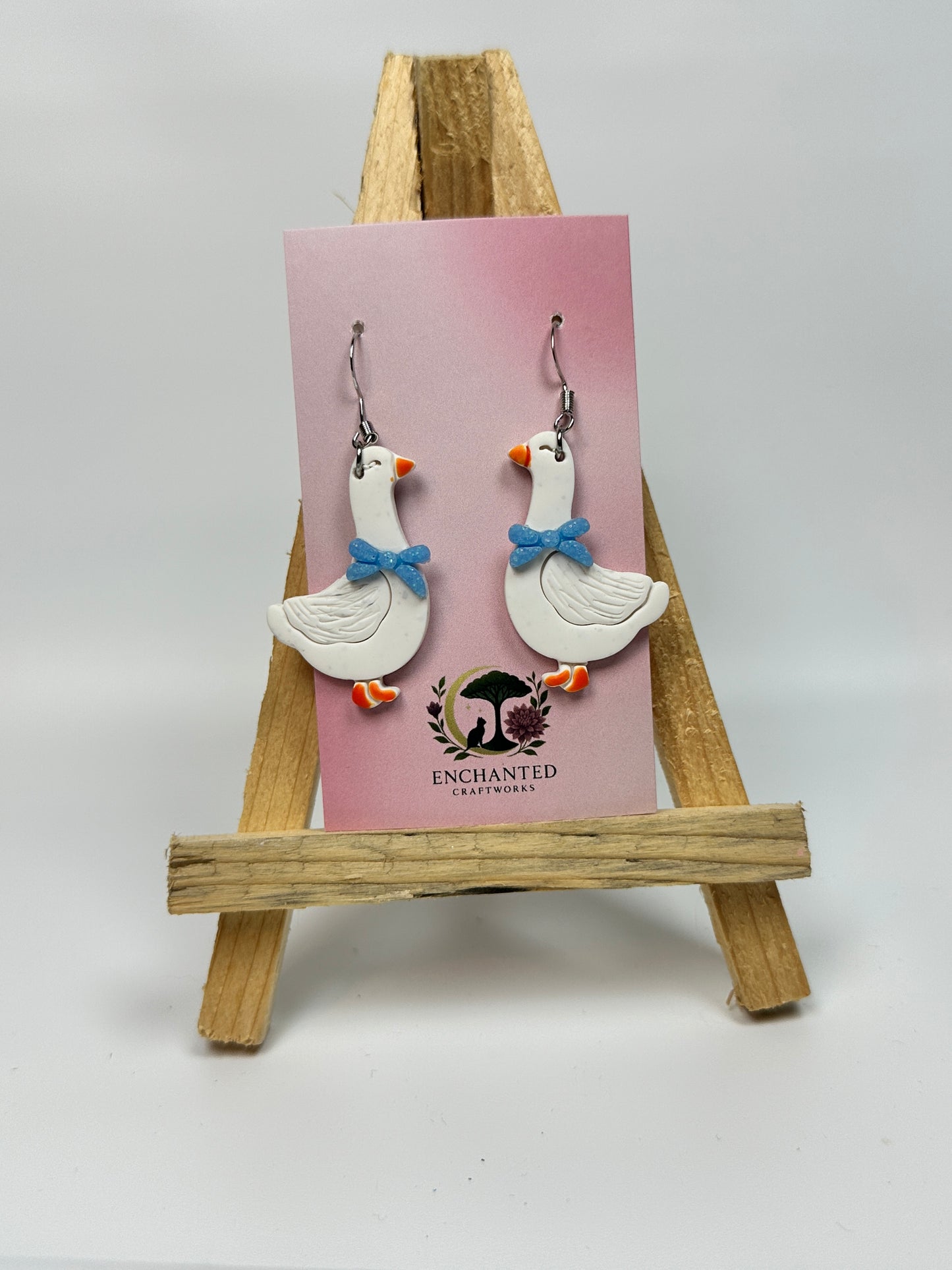 Enchanted Silly Goose Earrings