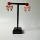 Enchanted Sideline Sports Bows – Polymer Clay Dangle Earrings | Baseball | Basketball | Volleyball | Soccer | Football | Tennis | Golf