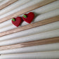 Apple Heart | Teacher - School Stud Earrings