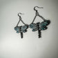 Mystic Dragonfly| Polymer Clay Dangles Earrings