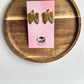 Mini Grace Bows Polymer Clay Dangle Earrings