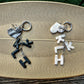 Enchanted Custom Initial Keychain