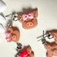Enchanted Piglets | Pig | Farm Animal Polymer Clay Dangle Earrings