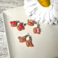 Enchanted Piglets | Pig | Farm Animal Polymer Clay Dangle Earrings
