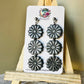 Enchanted Daisy Dangles – Handcrafted Polymer Clay Earrings