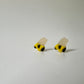 Enchanted Bee | Pollinator Polymer Clay Stud Earring