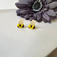 Enchanted Bee | Pollinator Polymer Clay Stud Earring