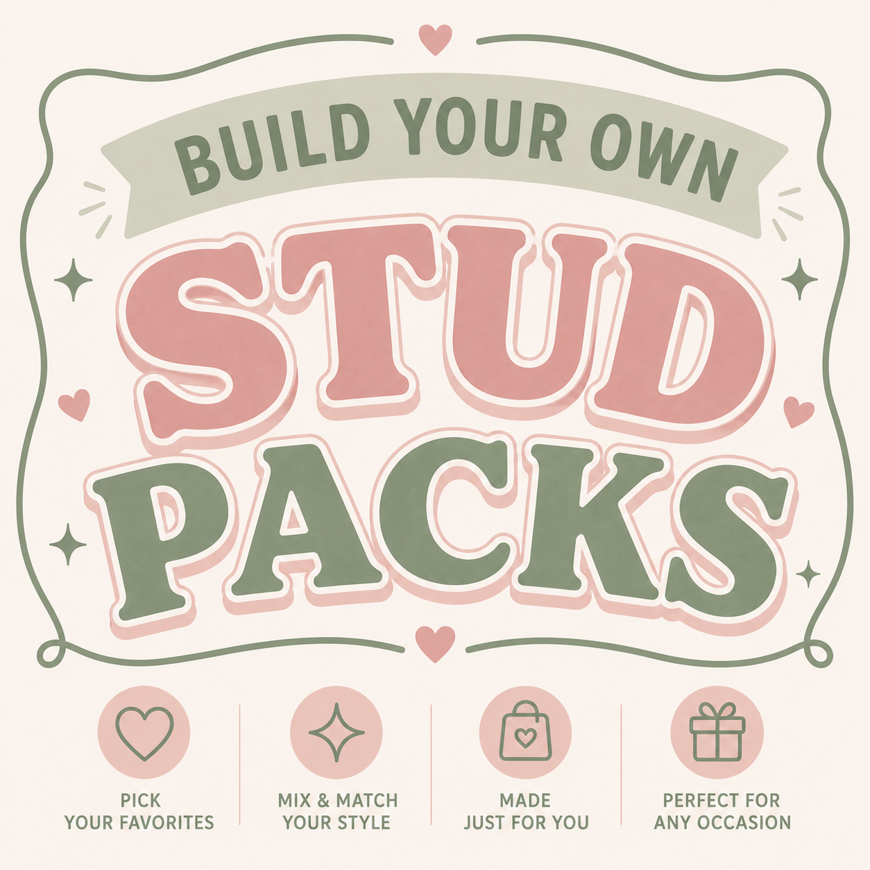 TikTok Live Event - Build Your Own Stud Packs