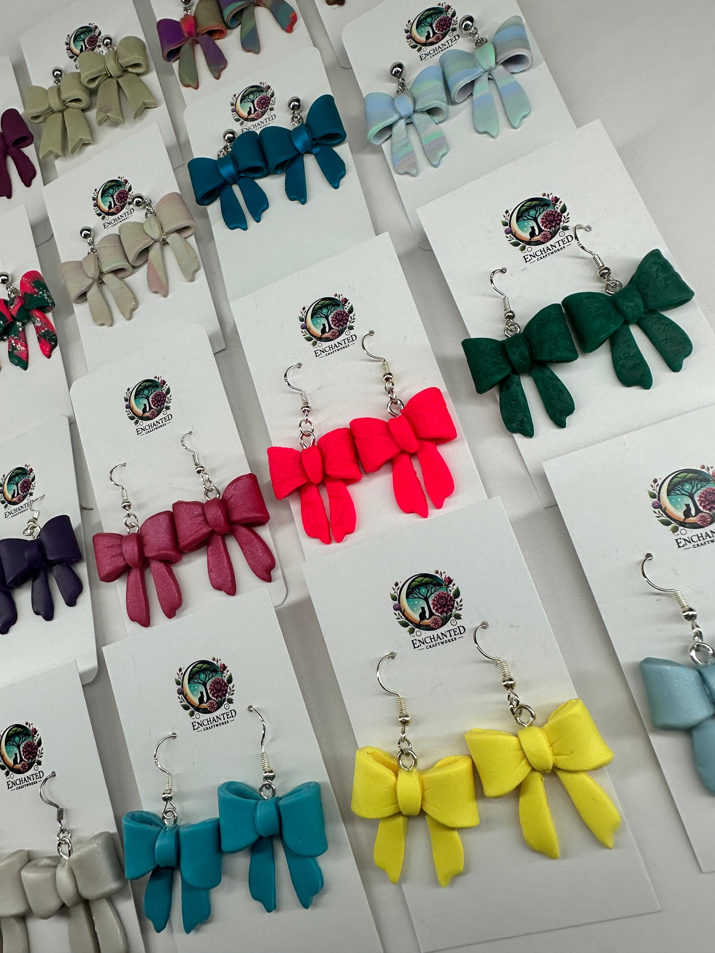 Handcrafted Bow Dangles