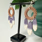 Enchanted Dream Catcher Polymer Clay Dangle Earrings