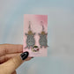 Armadillo Cowgirl Earrings, Western Armadillo Earrings, Cute Country Earrings, Rodeo Jewelry, Southwestern Earrings, Western Animal Gift