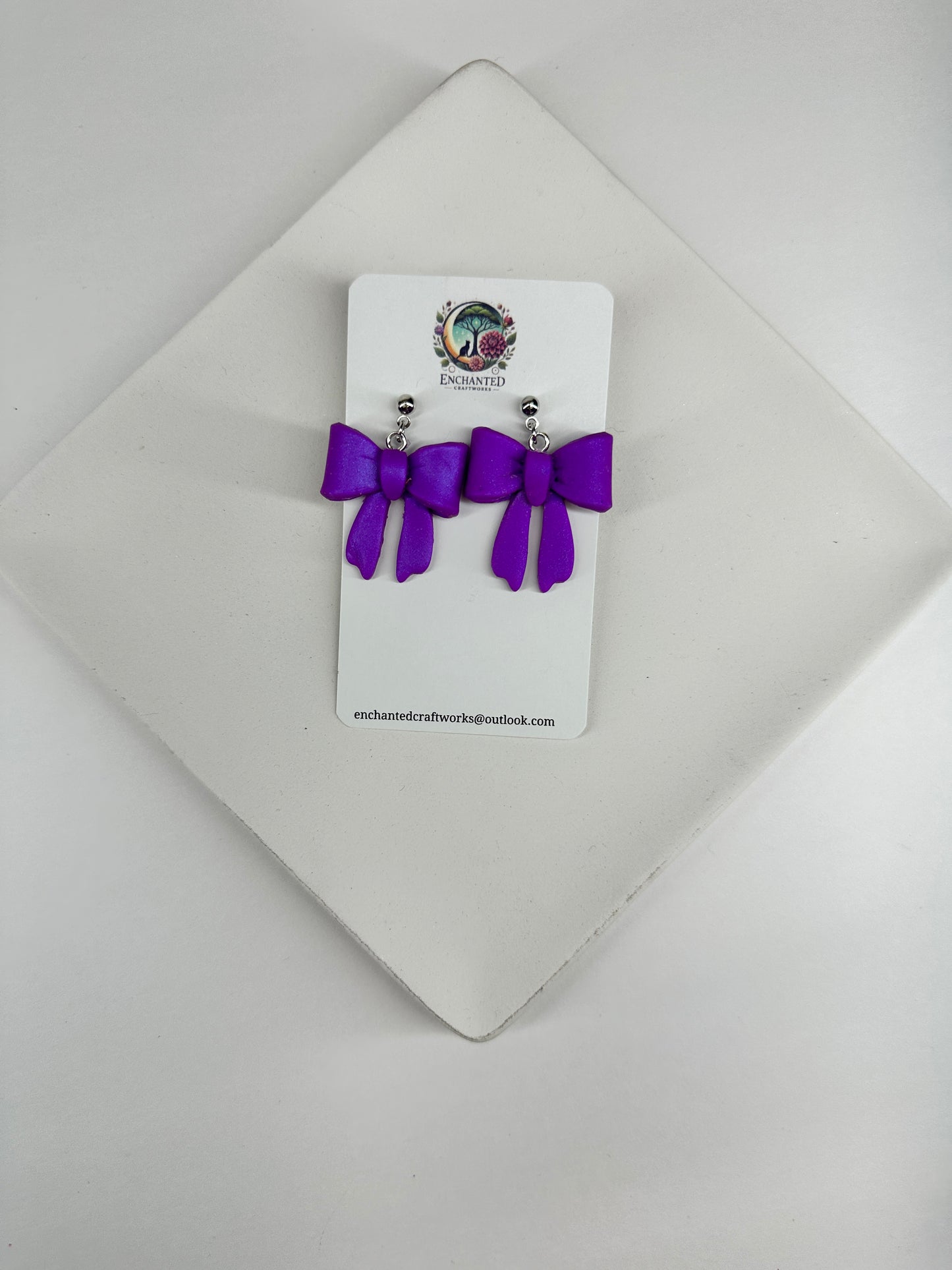 Handcrafted Bow Dangles
