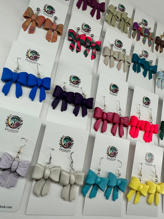 Handcrafted Bow Dangles