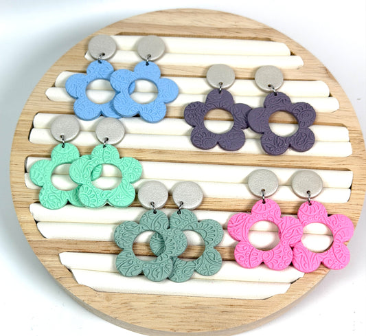 Enchanted Bloom Loop Dangles