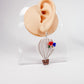 “Up, Up & Away” – Enchanted Hot Air Balloon Polymer Clay Earrings