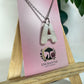 Enchanted Initial Necklace – A Personalized Touch of Magic