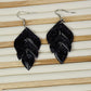 Enchanted Leaf Gemstone Trio Cascade Dangles