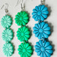 Enchanted Daisy Dangles – Handcrafted Polymer Clay Earrings