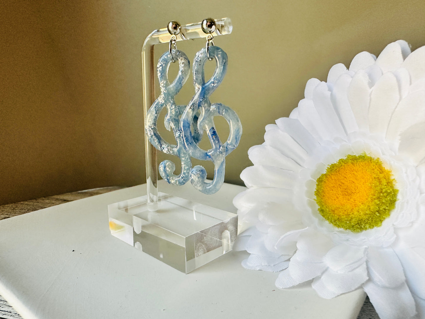 Enchanted Melody Polymer Clay Dangles