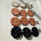 Custom Daisy Trio | Triple Dangle Earrings – Made Just for You!
