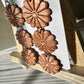 Enchanted Daisy Dangles – Handcrafted Polymer Clay Earrings