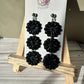 Custom Daisy Trio | Triple Dangle Earrings – Made Just for You!