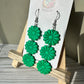 Custom Daisy Trio | Triple Dangle Earrings – Made Just for You!
